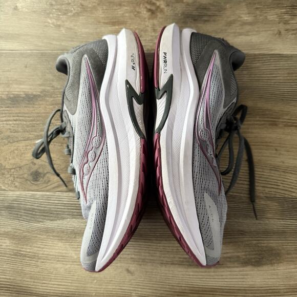 SAUCONY Axon 2 Athletic Sneaker Women's Size US 9.5 Shadow/Quartz - Picture 7 of 10